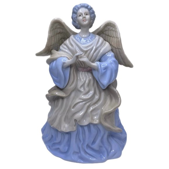 Music Box Angel plays "Joy to the World" Vintage - Picture 1 of 14